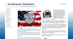 Desktop Screenshot of irondequoitambulance.com